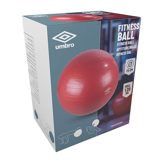 Bola de ejercicio Umbro Ø 75 cm Rojo