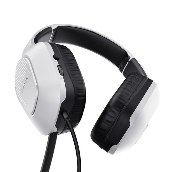 Auriculares con Micrófono Trust 25147 Blanco Negro