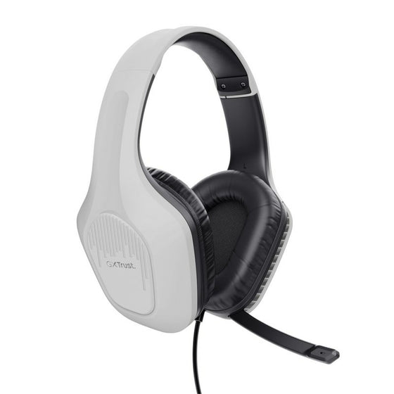 Auriculares con Micrófono Trust 25147 Blanco Negro