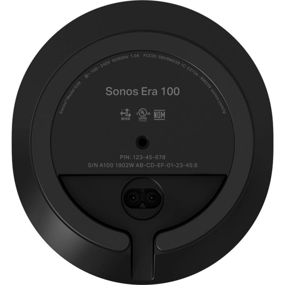 Altavoz Bluetooth Portátil Sonos SNS-E10G1EU1BLK Negro