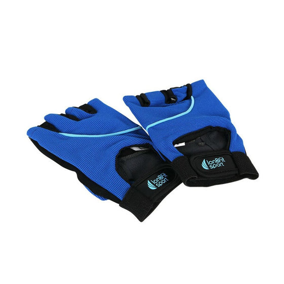 Guantes de Entrenamiento LongFit Sport Azul/Negro