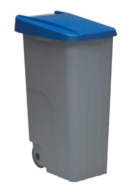 Cubo de Basura con Ruedas Denox 85 L 42 x 57 x 76 cm Azul