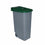 Cubo de Basura con Ruedas Denox 85 L Verde 58 x 41 x 76 cm