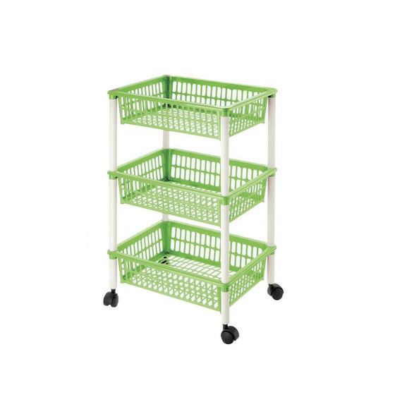 Carrito Verdulero Tontarelli Mito Plástico Verde 40 x 29 x 62 cm (12 Unidades)