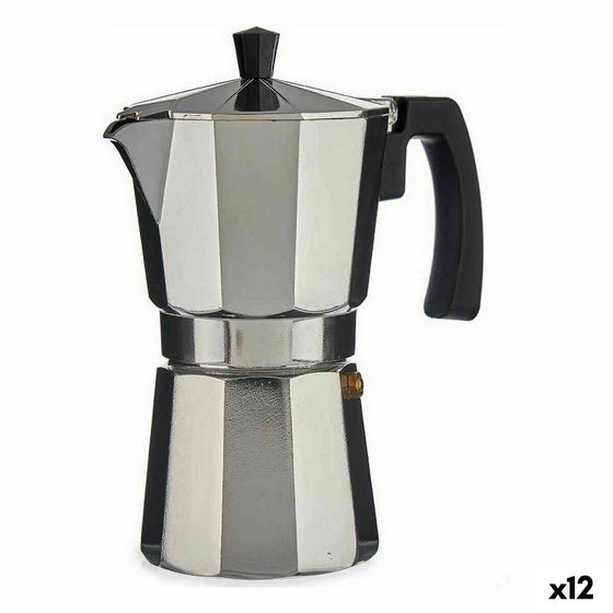 Cafetera Italiana Aluminio 450 ml (12 Unidades)