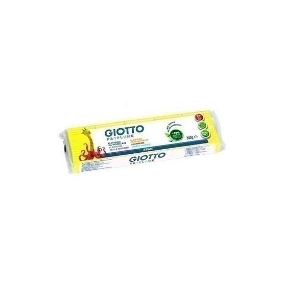 Plastilina Giotto 12 Unidades Amarillo (15 Piezas)