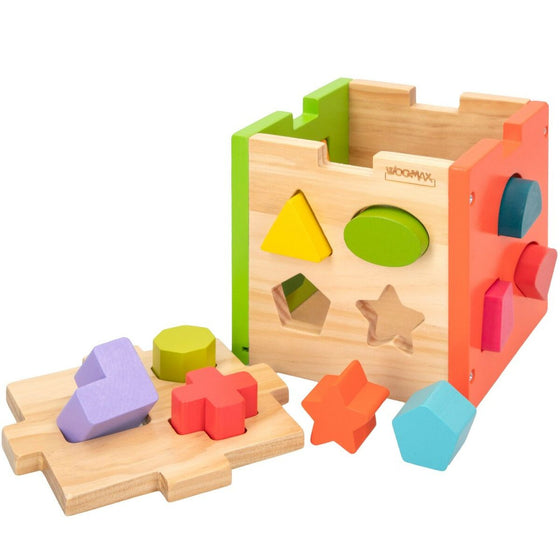 Puzzle Infantil de Madera Woomax 15 x 15 x 15 cm (6 Unidades)