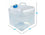 Botella de Agua Aktive Polietileno 10 L 22 x 26 x 22 cm (12 Unidades)