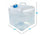 Botella de Agua Aktive Polietileno 15 L 24 x 28 x 24 cm (12 Unidades)