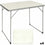 Mesa Plegable Aktive Blanco 80 x 70 x 60 cm (4 Unidades)