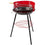 Barbacoa Portátil Aktive Madera Hierro Ø 38 cm 37 x 61 x 45 cm (6 Unidades) Rojo