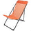 Hamaca plegable Aktive Naranja 52 x 87 x 77 cm (4 Unidades)