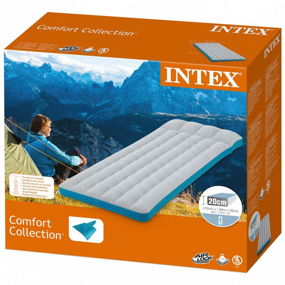 Colchón Hinchable Intex 72 x 20 x 189 cm (6 Unidades)