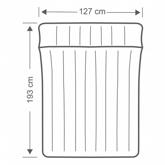 Colchón Hinchable Intex 127 x 24 x 193 cm (3 Unidades)