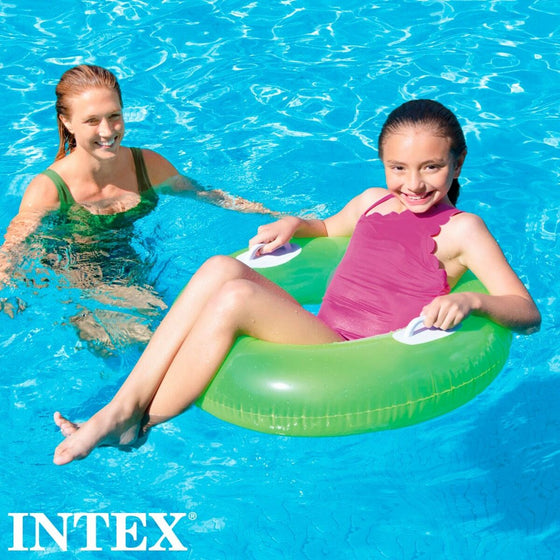 Flotador Hinchable Donut Intex 76 x 15 x 76 cm (24 Unidades)