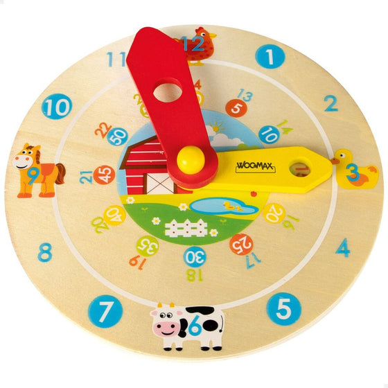 Juego Educativo Woomax Reloj (12 Unidades)