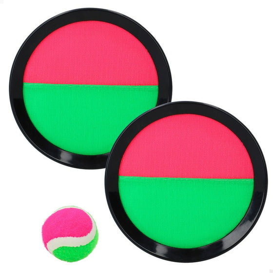 Juguete de Playa Colorbaby Catch Ball 20 x 2 x 20 cm Velcro (12 Unidades)