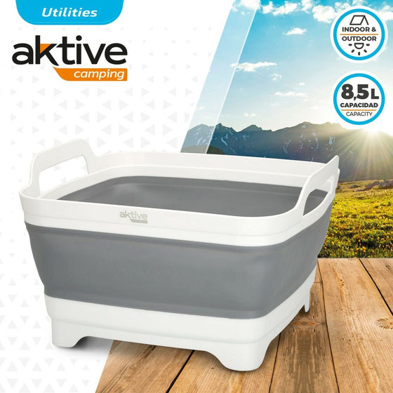 Fregadero Aktive Plegable 8,5 L Camping 30,5 x 20 x 30 cm 6 Unidades