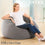 Sillón Hinchable Intex Gris 107 x 69 x 104 cm (6 Unidades)