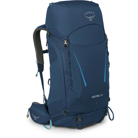 Mochila de Senderismo OSPREY Kestrel Azul marino 48 L Nailon