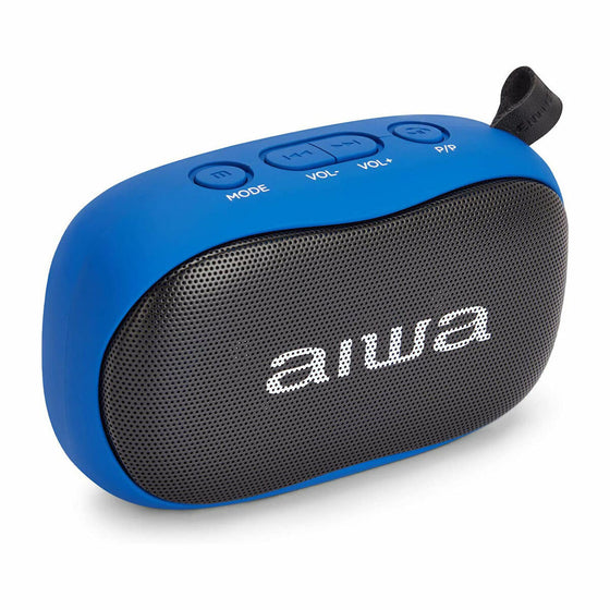 Altavoz Bluetooth Portátil Aiwa BS-110BL Azul 5 W