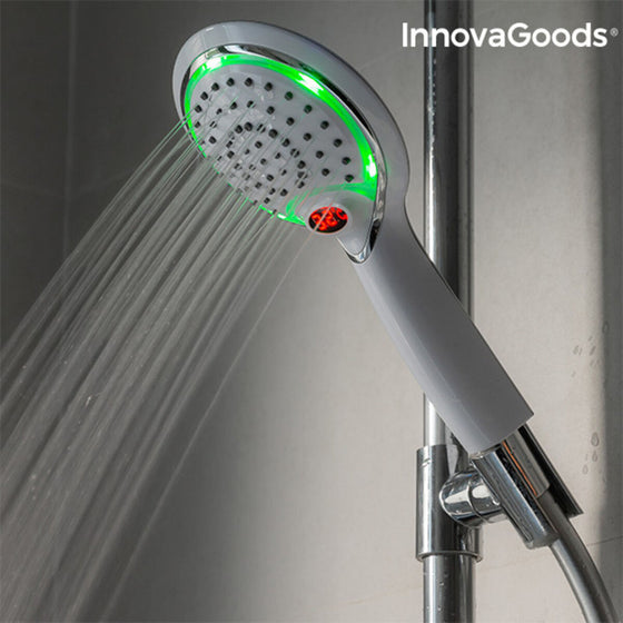 Ducha LED con Sensor e Indicador de Temperatura InnovaGoods