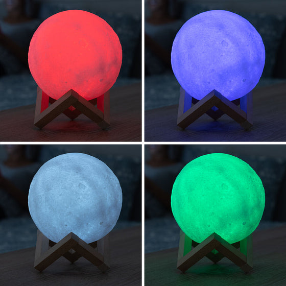 Lámpara LED Recargable Luna Moondy InnovaGoods