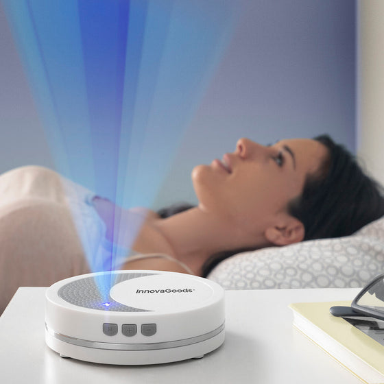 Máquina de Relajación con Luz y Sonido para Dormir Calmind InnovaGoods