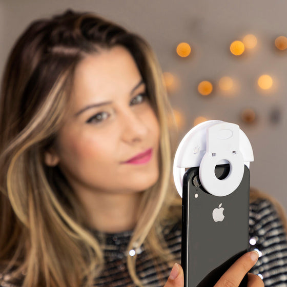 Aro de Luz para Selfie Recargable Instahoop InnovaGoods