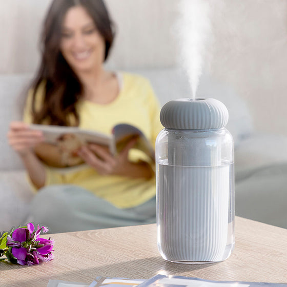 Humidificador Ultrasónico Difusor de Aromas con LED Stearal InnovaGoods