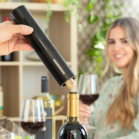 Sacacorchos Eléctrico para Botellas de Vino Corkbot InnovaGoods