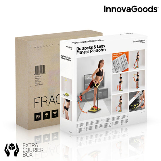 Plataforma de Fitness para Glúteos y Piernas con Guía de Ejercicios InnovaGoods IG117209 Guía de ejercicios Entrenamiento integr