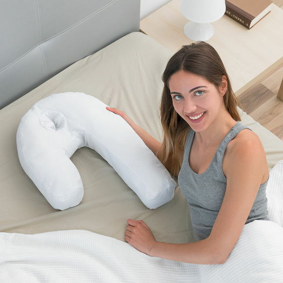 Almohada Ergonómica de Postura Lateral U Slupill InnovaGoods Wellness Relax (Reacondicionado B)