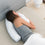 Almohada Ergonómica de Postura Lateral U Slupill InnovaGoods Wellness Relax (Reacondicionado B)