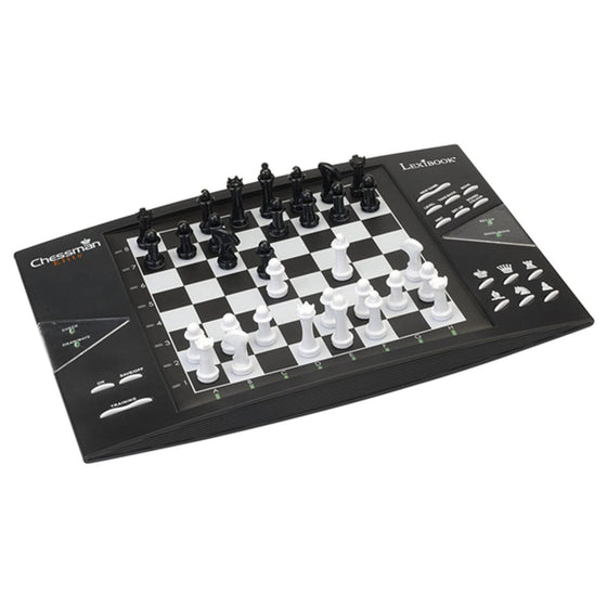 Juego de Mesa Chessman Elite Lexibook CG1300 Negro/Blanco (Portugués, Francés, Inglés, Español, Italiano) (1 Pieza)