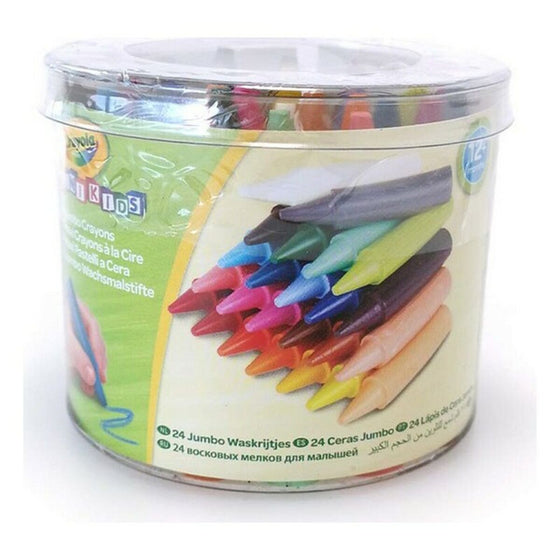 Ceras de colores Crayola 2.0784 Lavable (24 pcs)