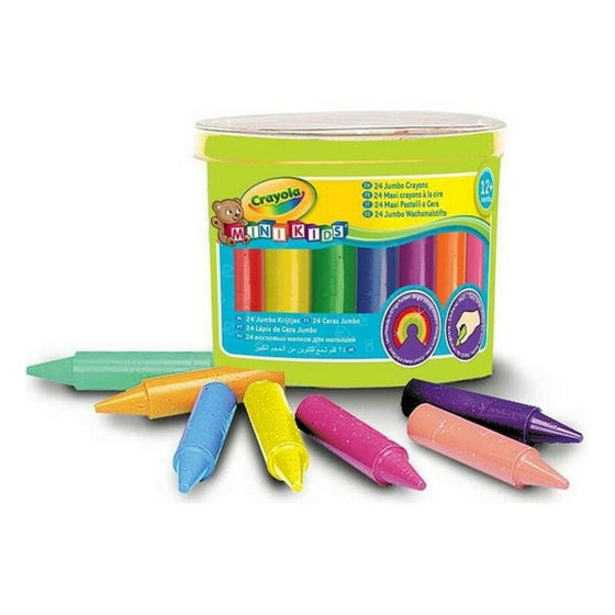 Ceras de colores Crayola 2.0784 Lavable (24 pcs)