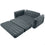 Sofá Cama Hinchable Intex Pull-Out 203 x 66 x 224 cm Gris