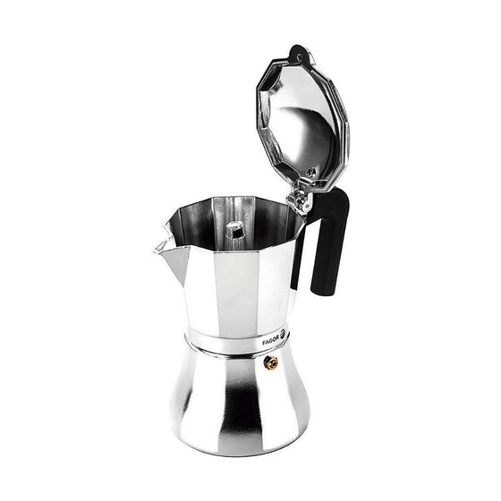 Cafetera Italiana FAGOR Cupy Aluminio 1 L 12 Tazas