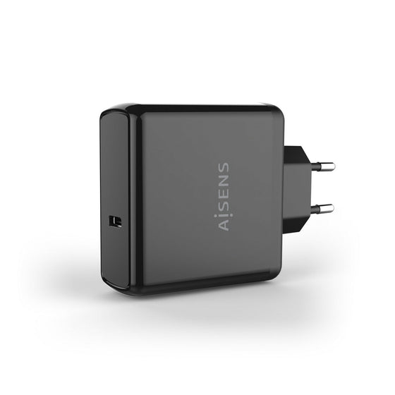 Cargador Aisens PD 3.0 QC 3.0 USB-C Negro 60 W