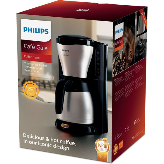 Cafetera de Goteo Philips HD7548/20 Negro metálico 1000 W 1,2 L